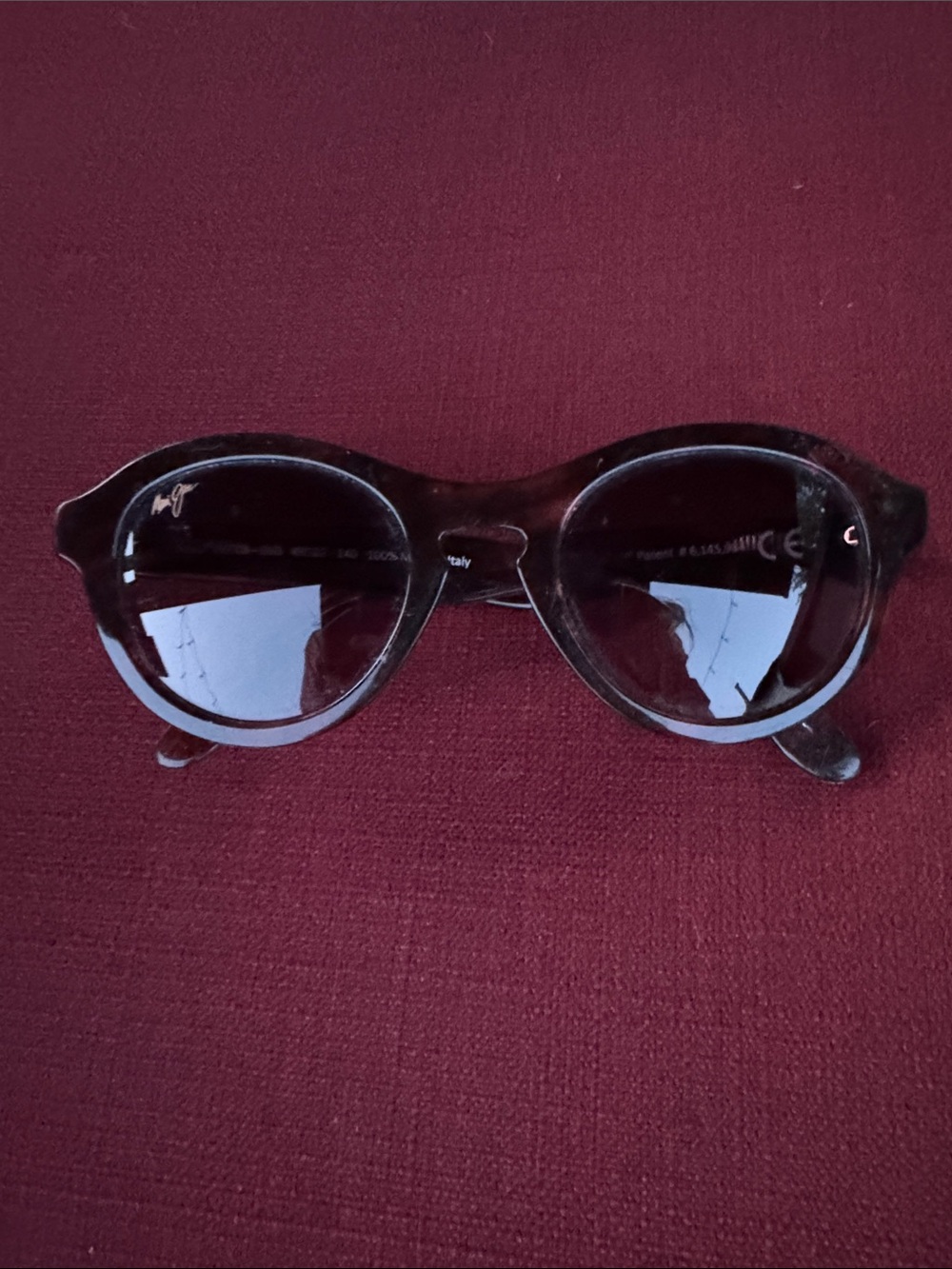 Maui Jim Leia Sunglasses with Gold Logo